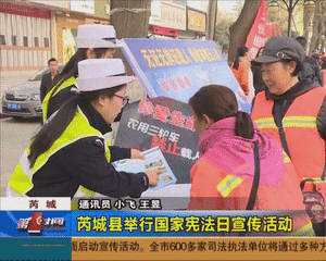 芮城县举行“12.4”国家宪法日宣传活动 