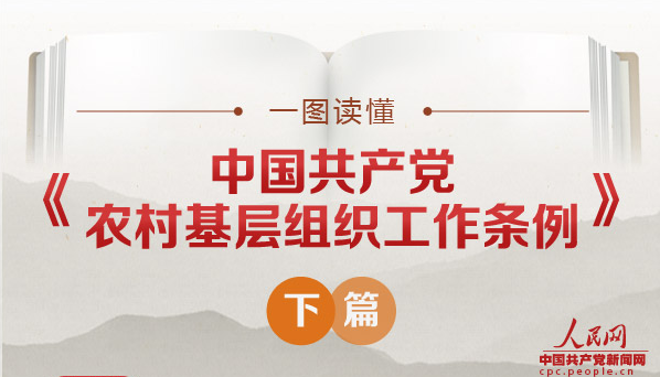 一图读懂《中国共产党农村基层组织工作条例》下篇