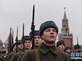 俄罗斯举行纪念1941年红场阅兵78周年彩排