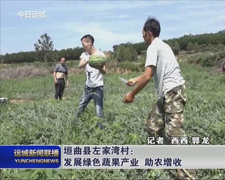 垣曲县左家湾村：发展绿色蔬果产业 助农增收