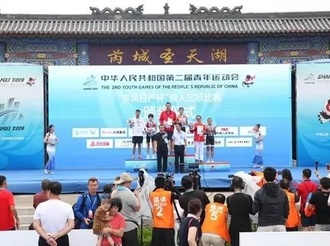圣天湖 二青会铁人三项比赛8月3日战绩播报