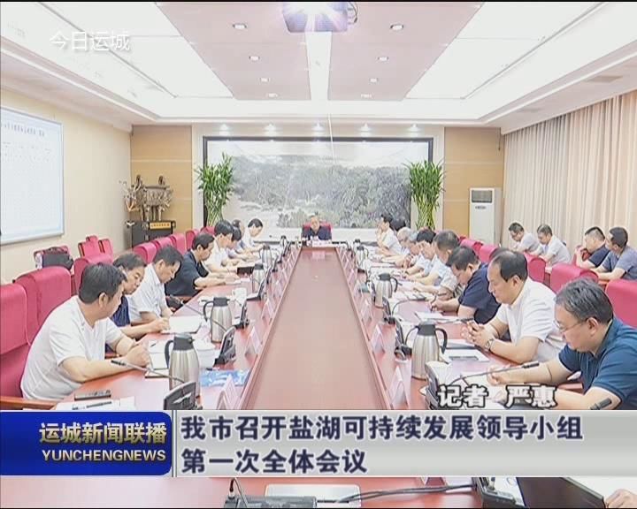 盐湖可持续发展工作很重要！市里专门成立了领导组