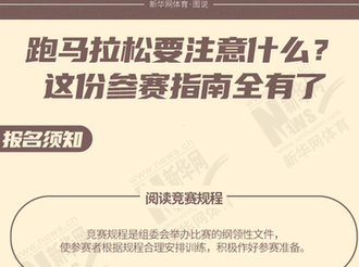 跑马拉松要注意什么？这份参赛指南全有了