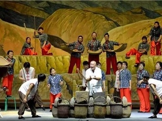 迎接中国农民丰收节 音乐鼓舞剧《食为天》正在紧张排练中