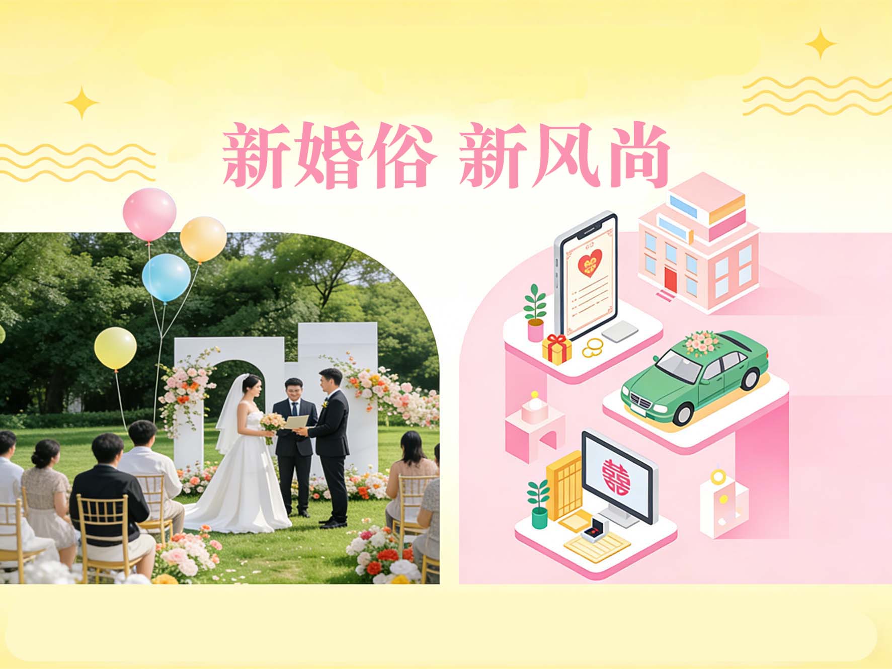 新婚俗 新风尚