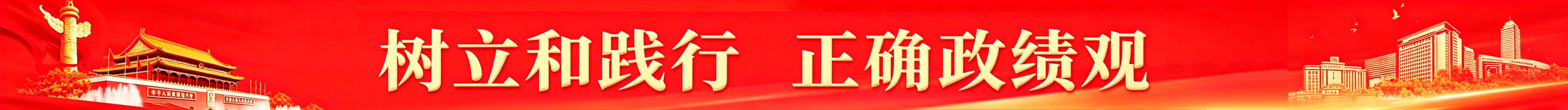 树立和践行正确政绩观